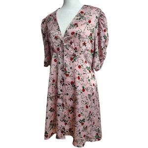 Zara | Dresses | Zara Bubble Dress In Vibrant Pink | Poshmark